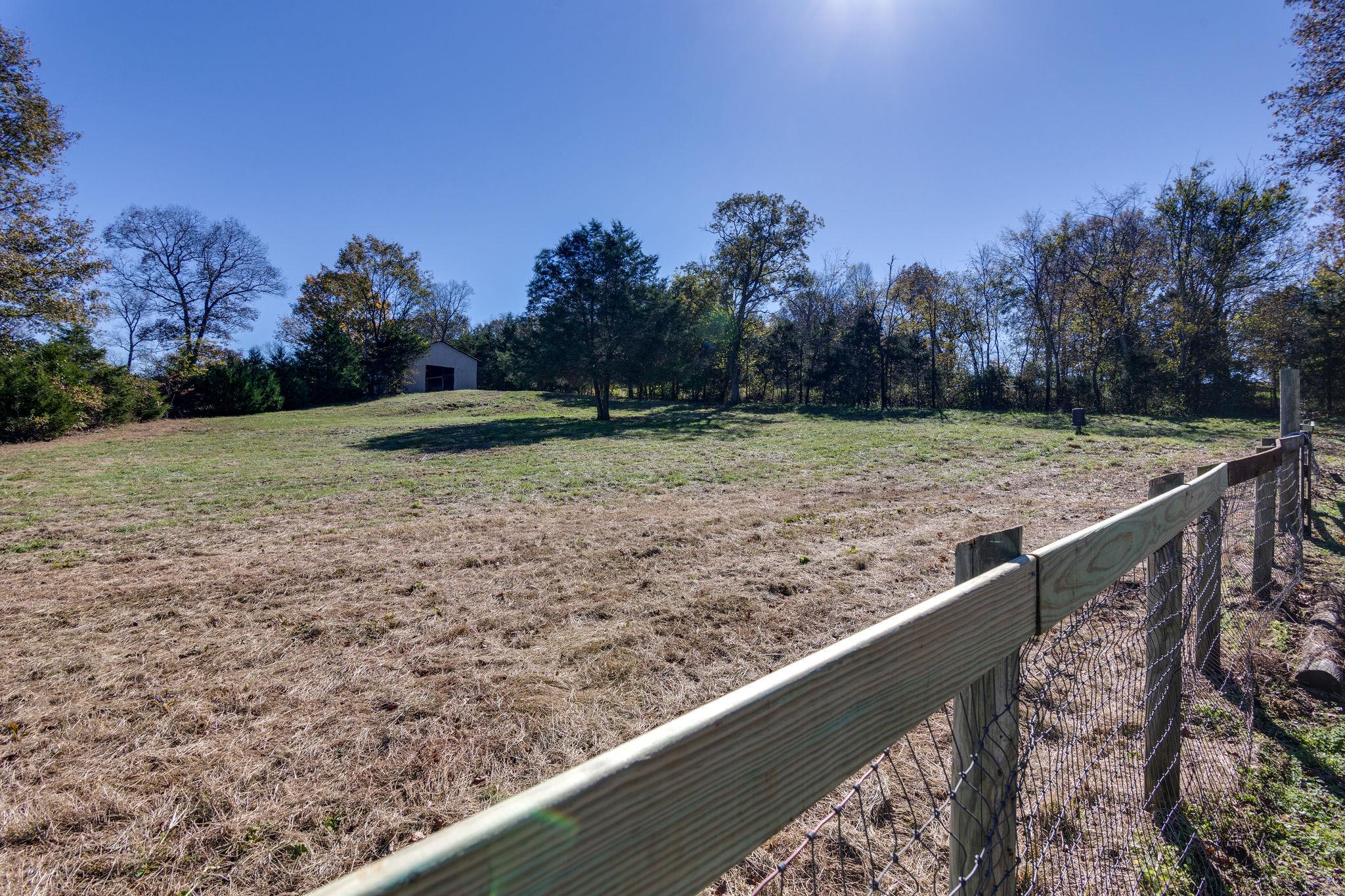 5029 Will Brown Road Spring Hill, TN 37174 - Photo 22 of 24 a view of a backyard
