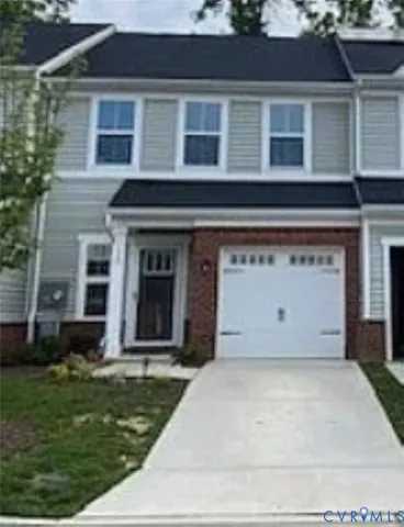 a view of a house with garden
