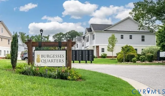 a sign on the side of the building