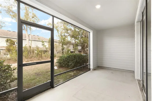 a view of a house with a garden