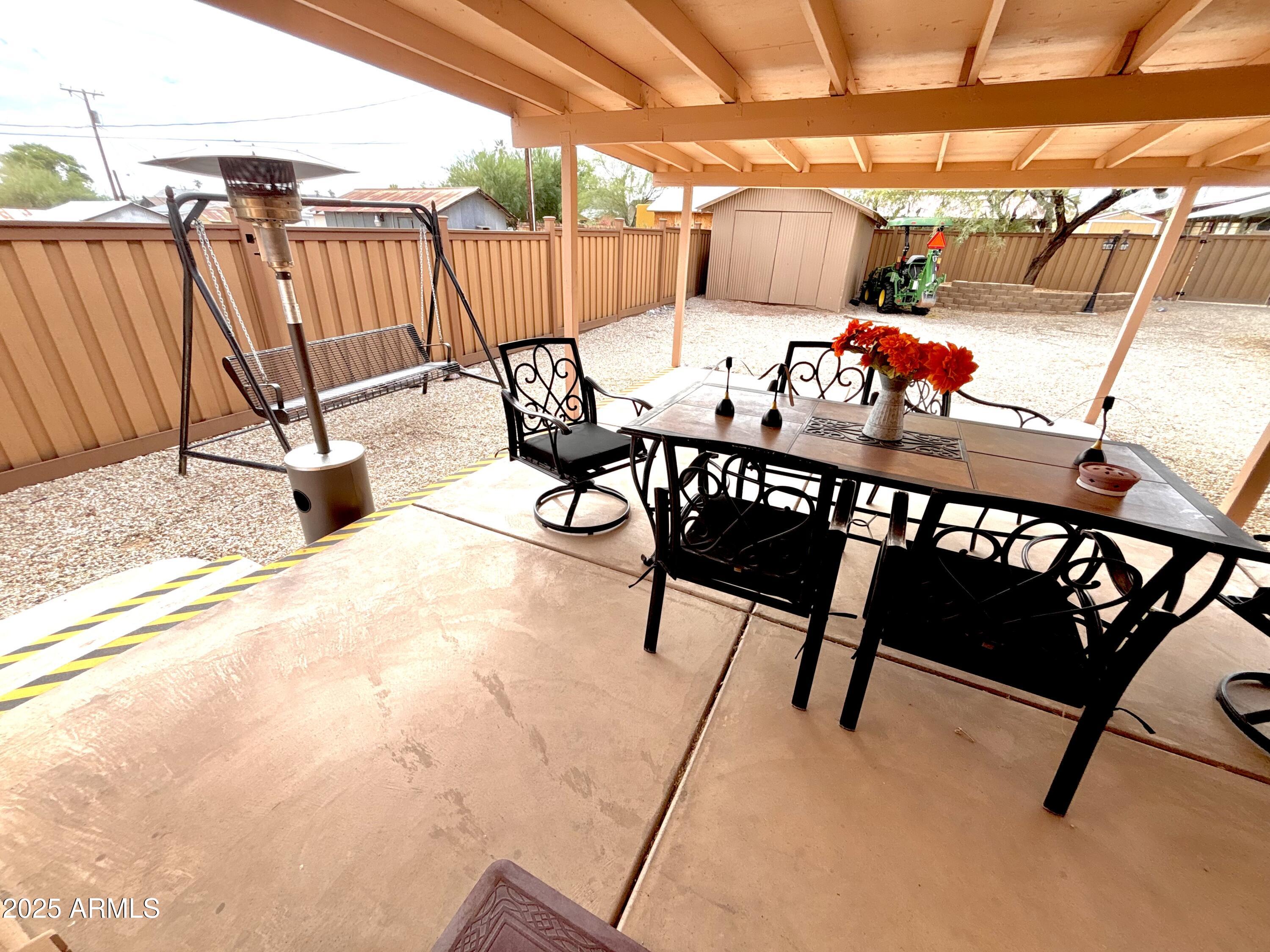 311 Solana Avenue Ajo, AZ 85321 - Photo 17 of 22 a outdoor space with patio furniture