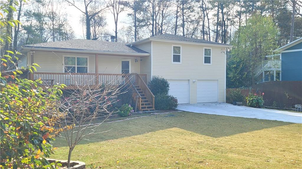 a view of outdoor space yard and house