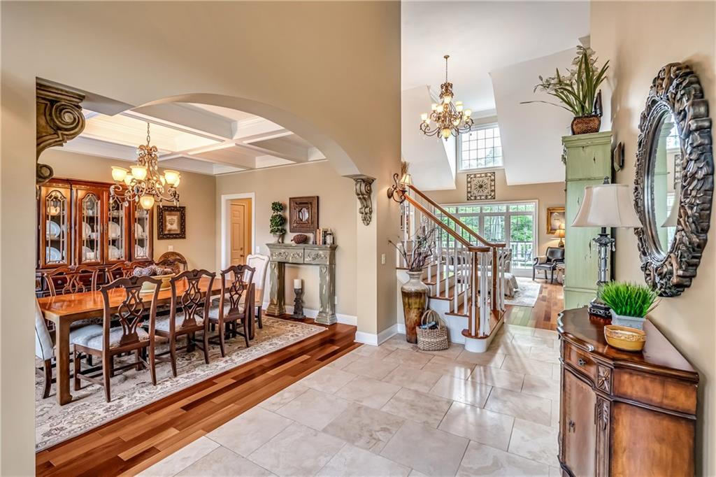 411 Overlook Way Cohutta, GA 30710 - Photo 11 of 86 a view of a living room and dining room