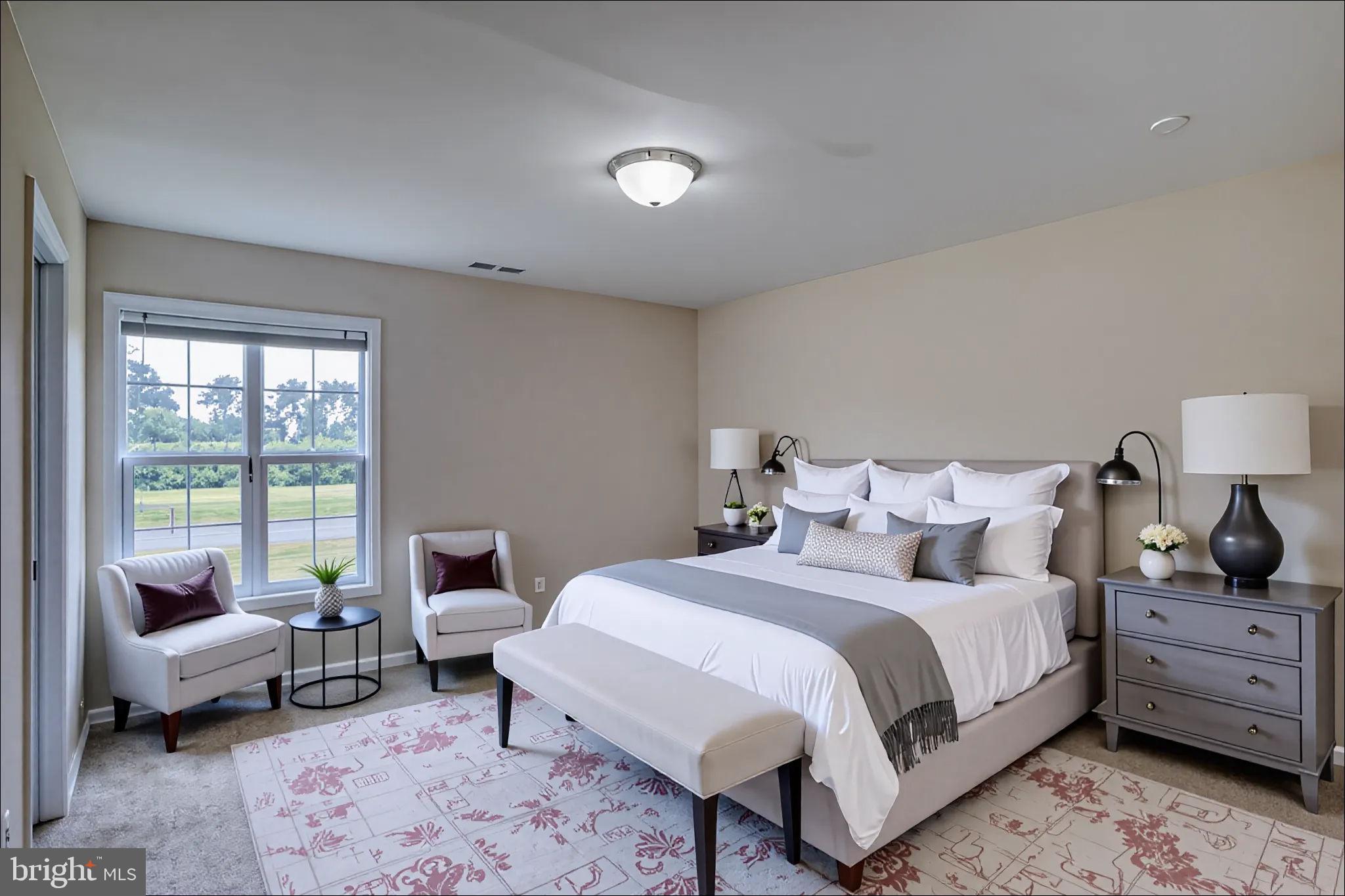 5926 Mt Holly Road East New Market, MD 21631 - Photo 31 of 36 a bedroom with a bed and a couch