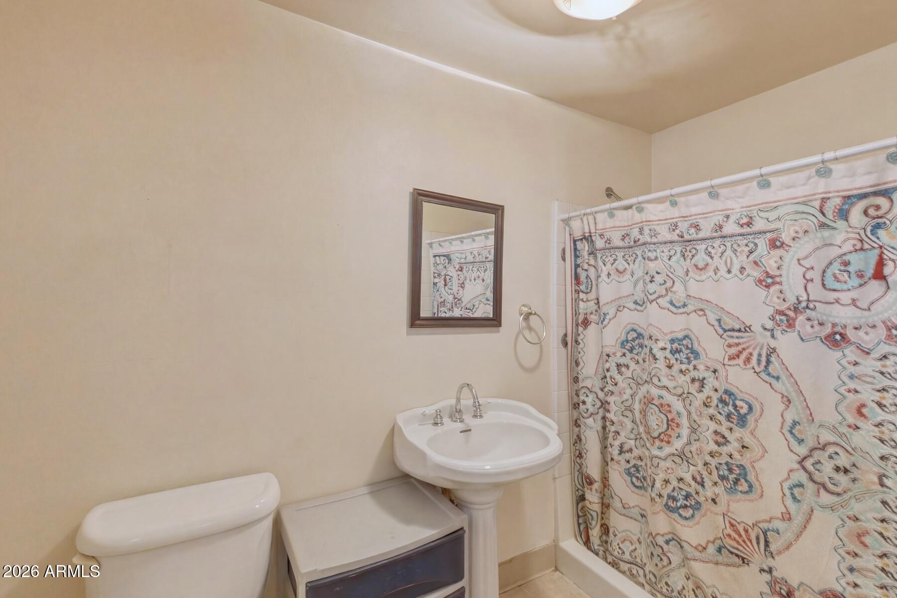 7027 North Bond Road McNeal, AZ 85617 - Photo 17 of 20 a bathroom with a toilet and a sink