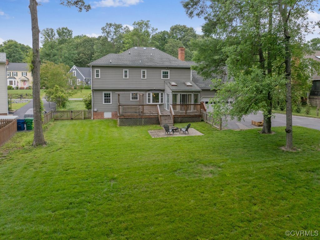717 Shadowhill Court Midlothian, VA 23114 - Photo 28 of 44 front view of a house with a yard