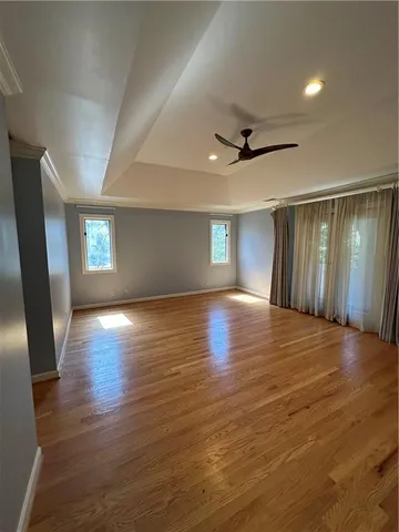 a view of front door