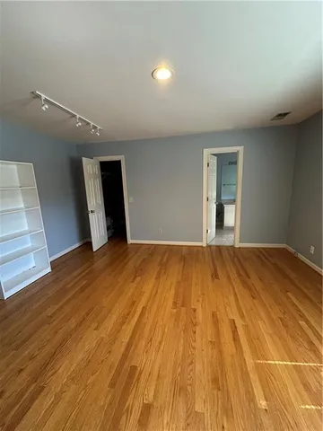 a view of empty room