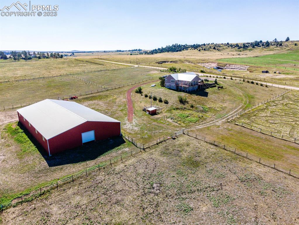 4685 County Road 106 Elbert, CO 80106 - Photo 2 of 43 a view of a lake with a terrace