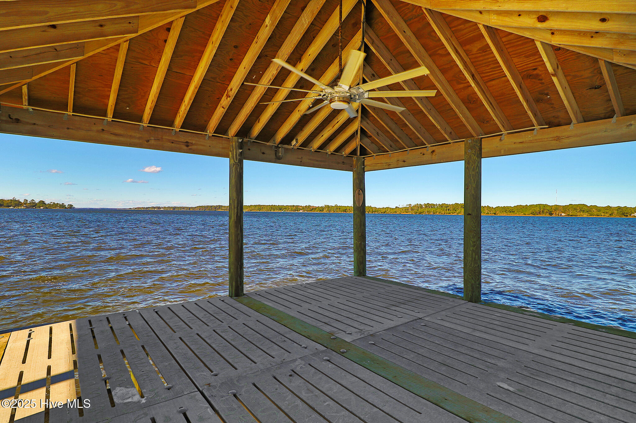 221 Creek Road Beaufort, NC 28516 - Photo 58 of 77 Covered dock area with swing