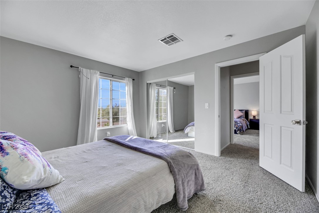 2907 Rio Sonora Court Henderson, NV 89074 - Photo 25 of 35 Bedroom featuring carpet and a closet