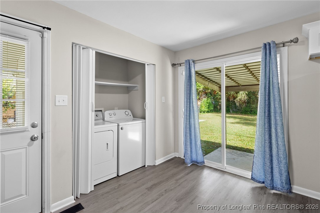 5414 Plateau Road Fayetteville, NC 28303 - Photo 12 of 27 a room that has a bed and a window