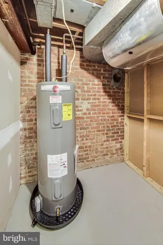 a view of water heater room