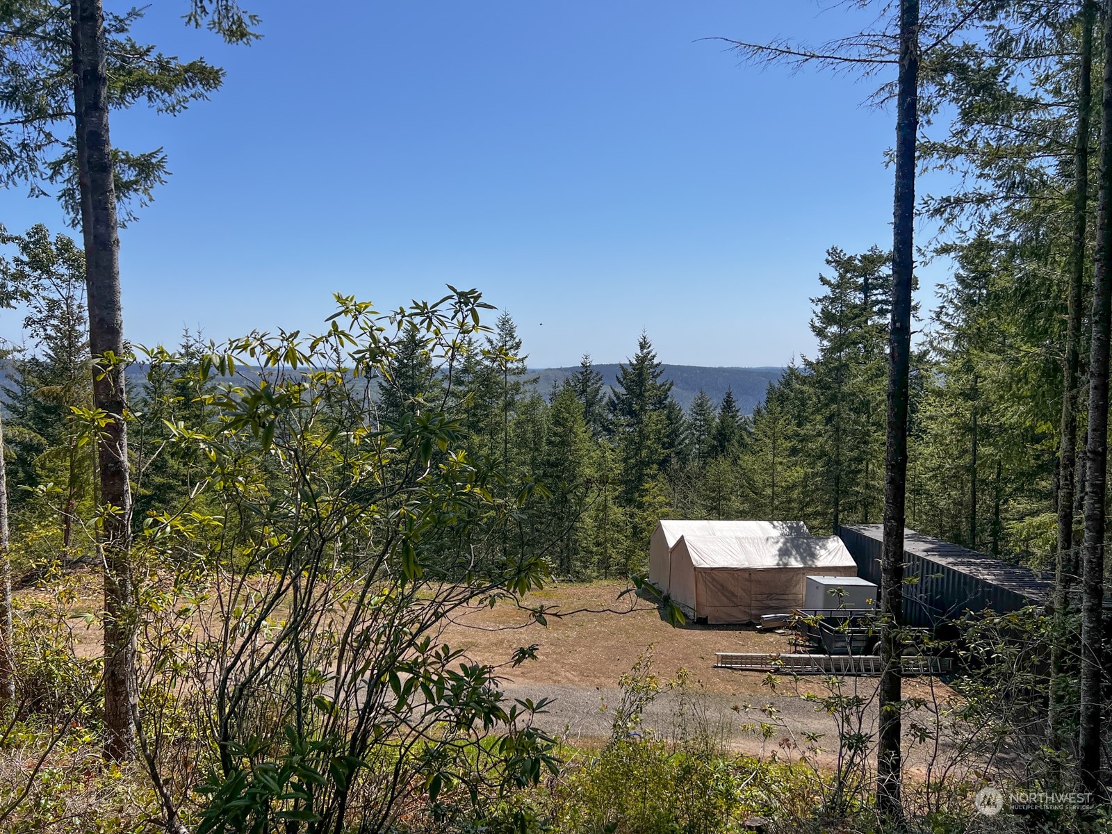 685 Misty Ridge Road Port Townsend, WA 98368 - Photo 8 of 39 a view of a backyard
