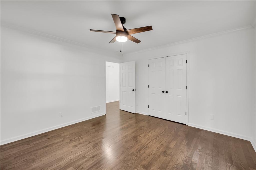 2941 Lake Hollow Road Gainesville, GA 30501 - Photo 33 of 53 a view of an empty room with wooden floor