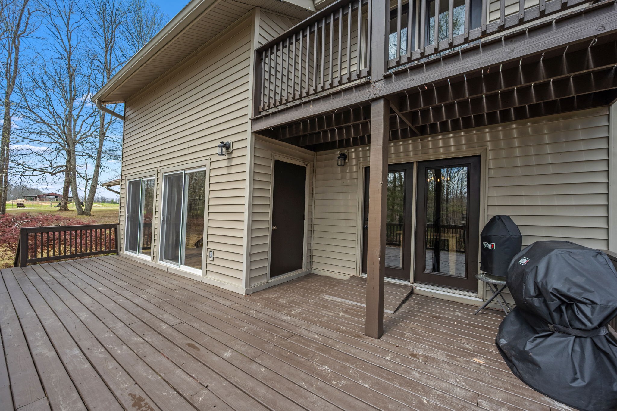 268 Davis Road Wartrace, TN 37183 - Photo 56 of 74 a view of a house with wooden deck
