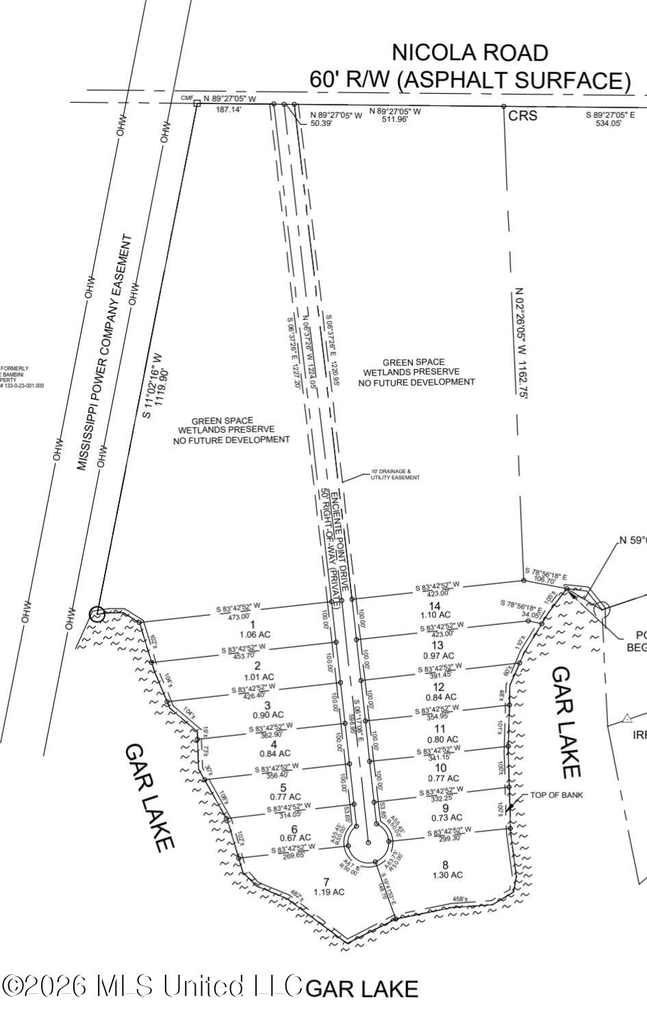 13000 Enciente Point Drive Kiln, MS 39556 - Photo 16 of 16 Enciente Point Final Plat