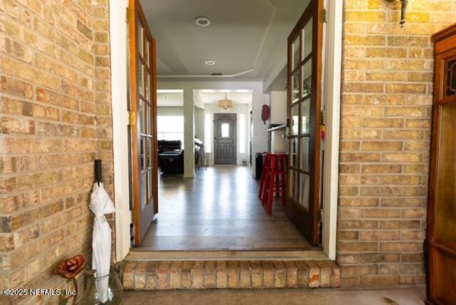 1701 Jones Road Jacksonville, FL 32220 - Photo 4 of 41 a view of a hallway with wooden floor