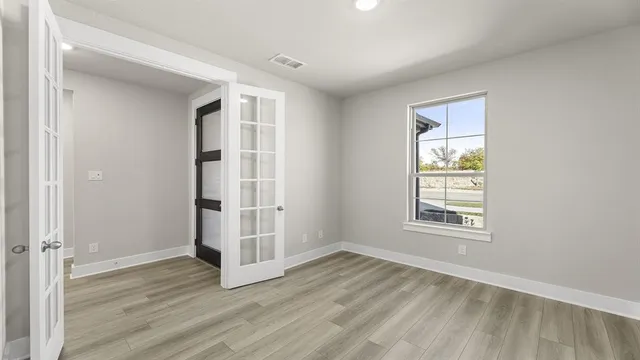 a view of walk in closet