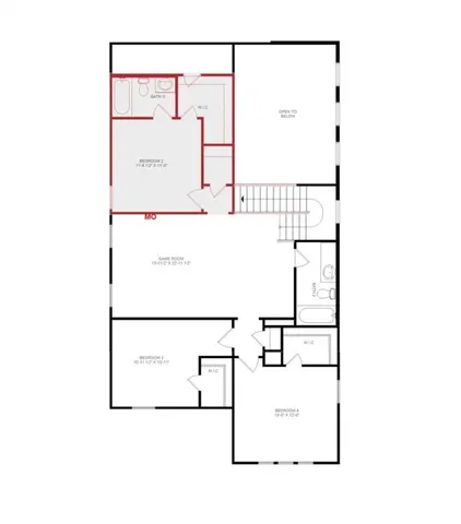 a picture of floor plan
