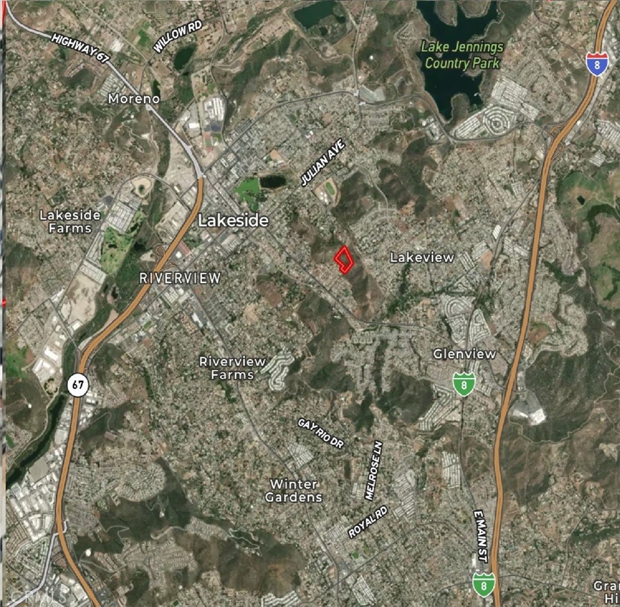 0 Rodeo Lakeside, CA 92040 - Photo 6 of 7 a backyard of a house