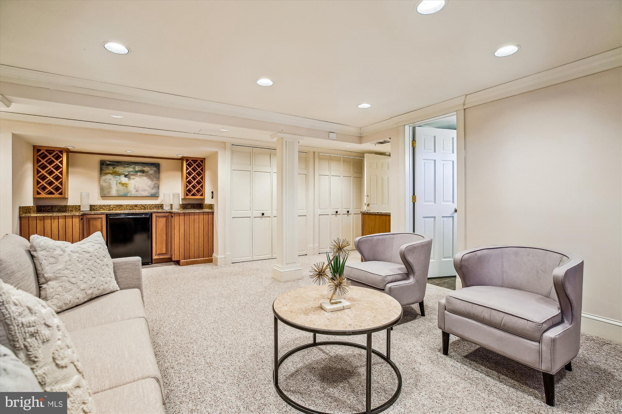 4116 Beverly Road Rockville, MD 20853 - Photo 53 of 90 Recreation Room with bar area