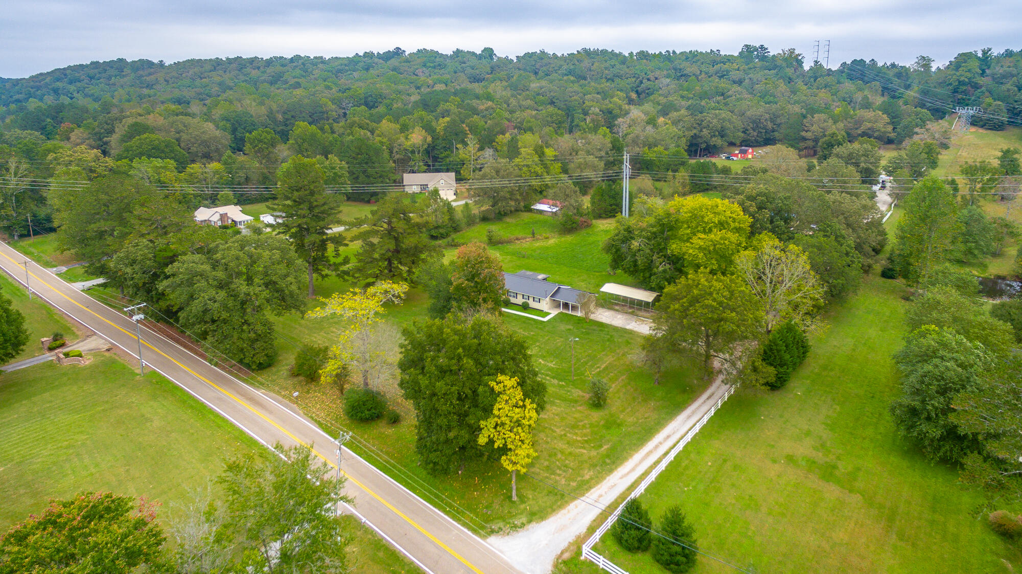 4204 Bill Jones Road Apison, TN 37302 - Photo 4 of 44 Aerial w/ street view