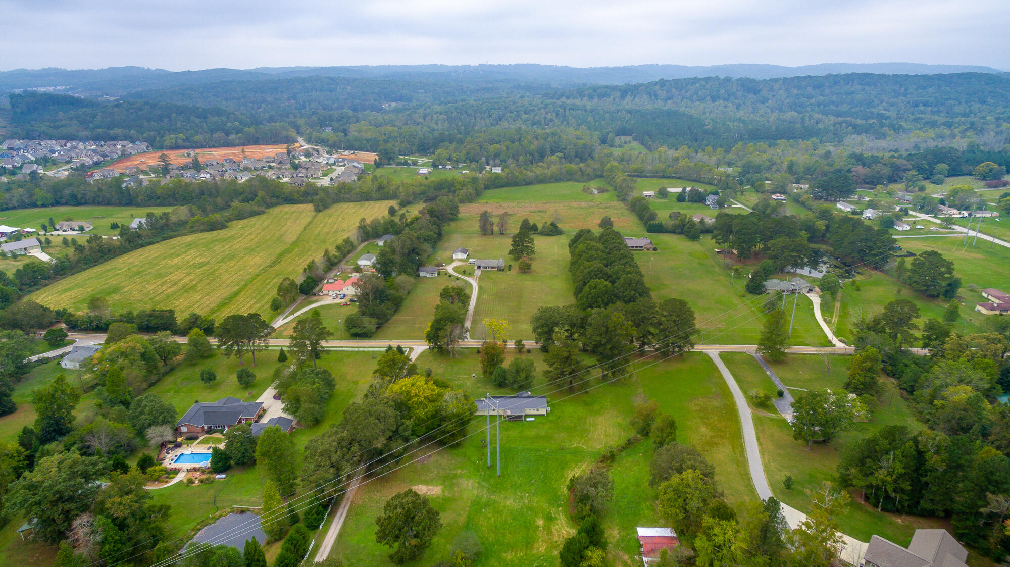 4204 Bill Jones Road Apison, TN 37302 - Photo 42 of 44 Aerial of property