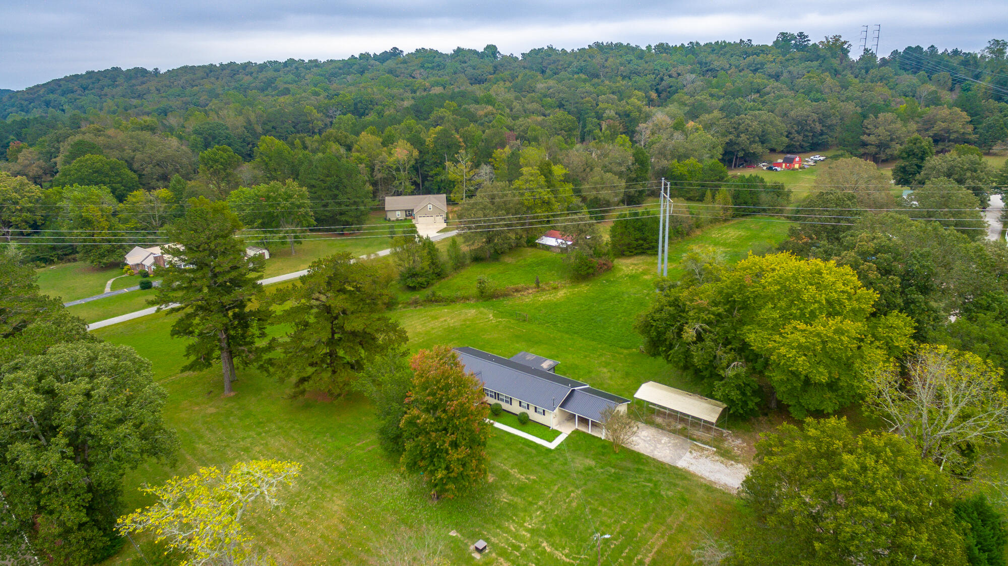 4204 Bill Jones Road Apison, TN 37302 - Photo 43 of 44 Aerial of property