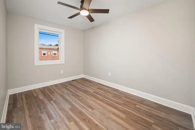 wooden floor in an empty room