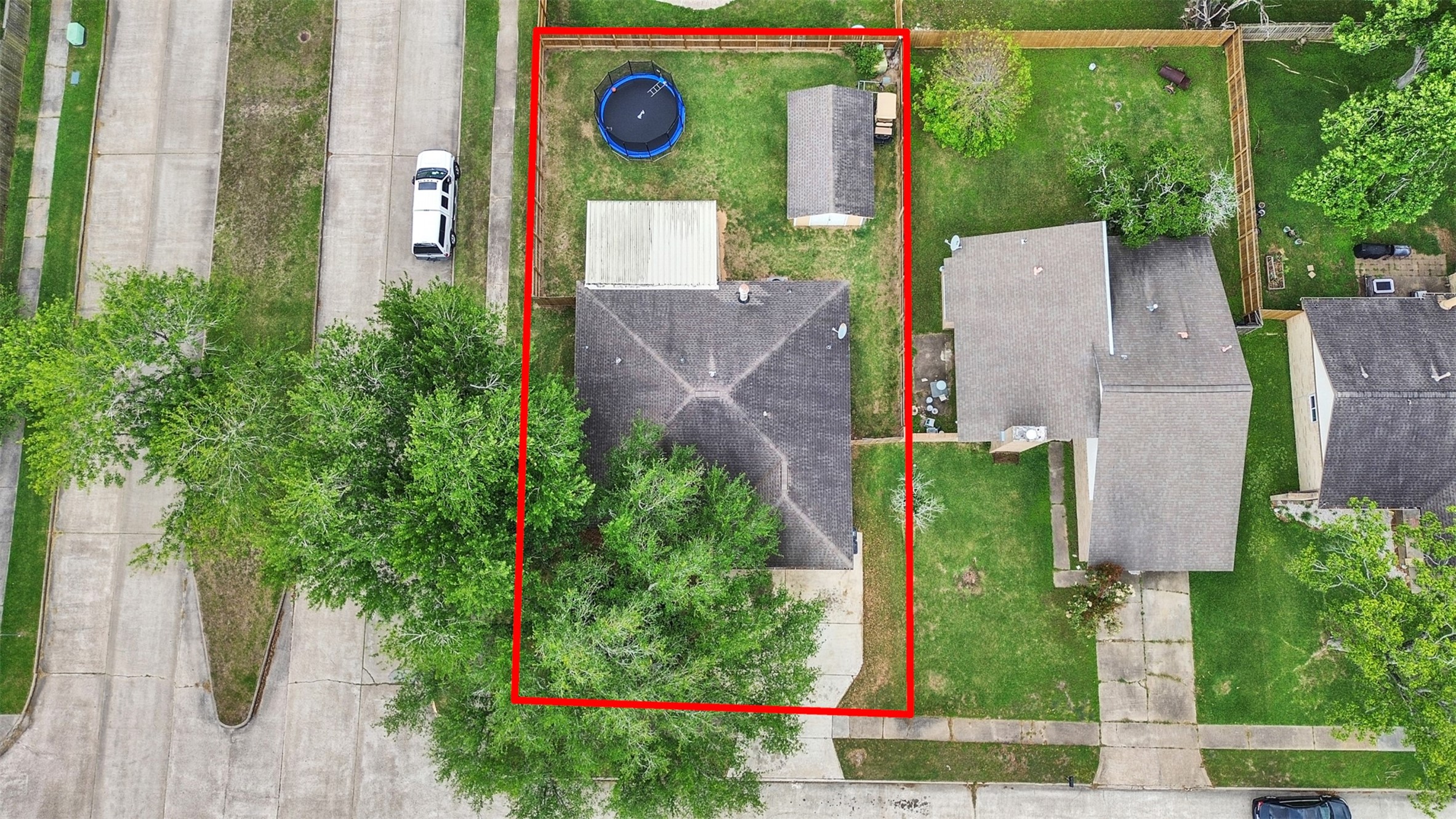 101 North Wagon Lane Angleton, TX 77515 - Photo 21 of 23 an aerial view of a house