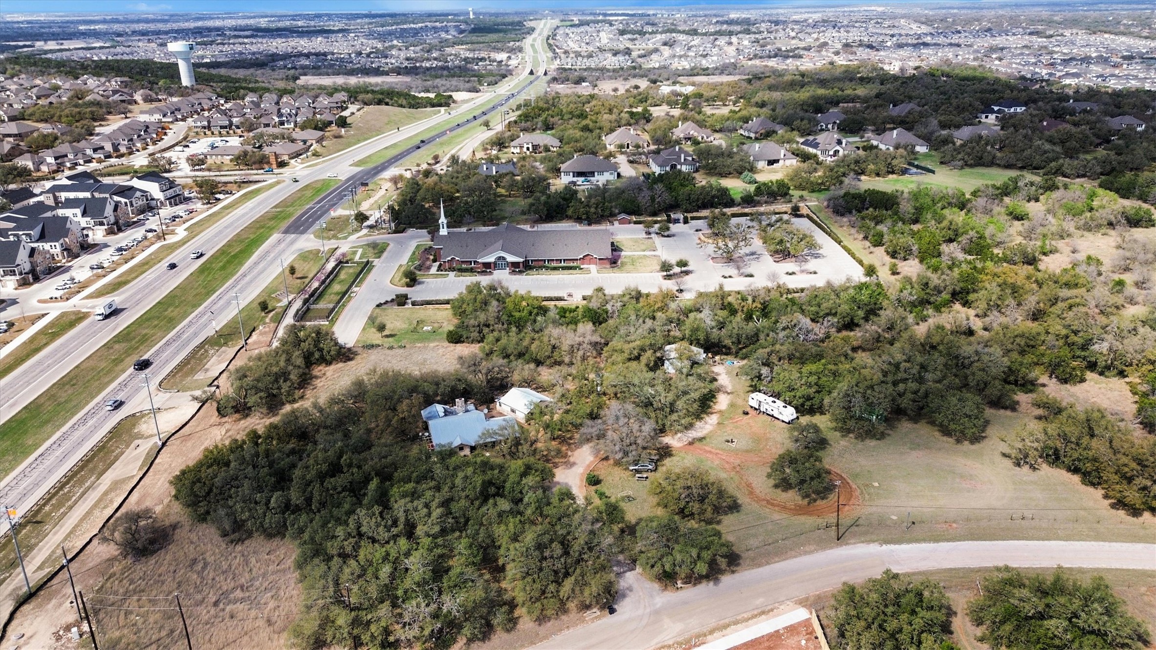 51 County Road 264 Leander, TX 78641 - Photo 15 of 15 an aerial view of a city