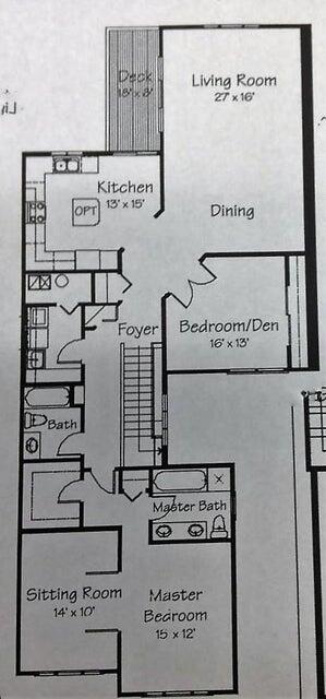1151 East Townline Road, Unit 205 Lake Geneva, WI 53147 - Photo 18 of 18 PW 205 FLOOR PLAN