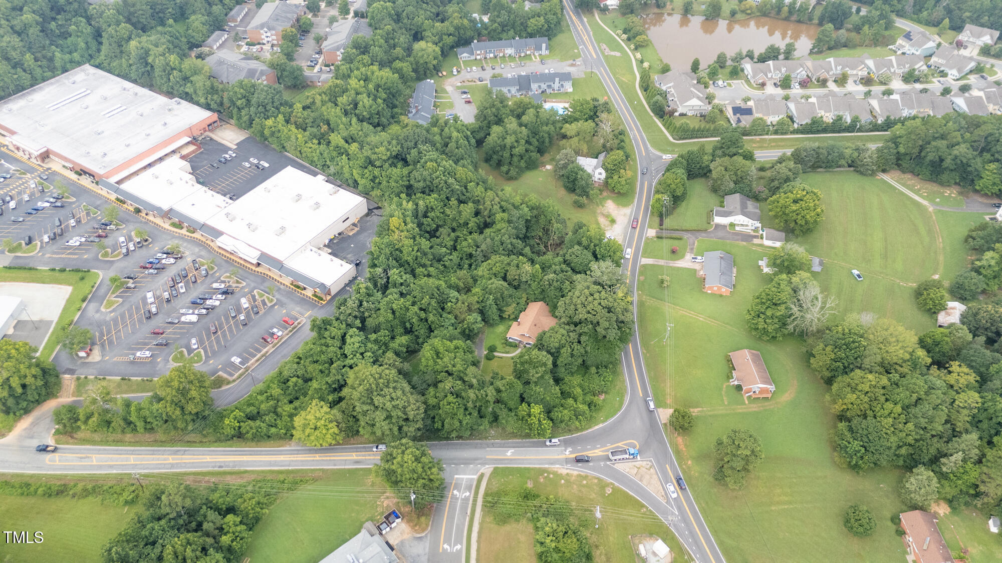 1704 Orange Grove Road Hillsborough, NC 27278 - Photo 5 of 11 an aerial view of a house
