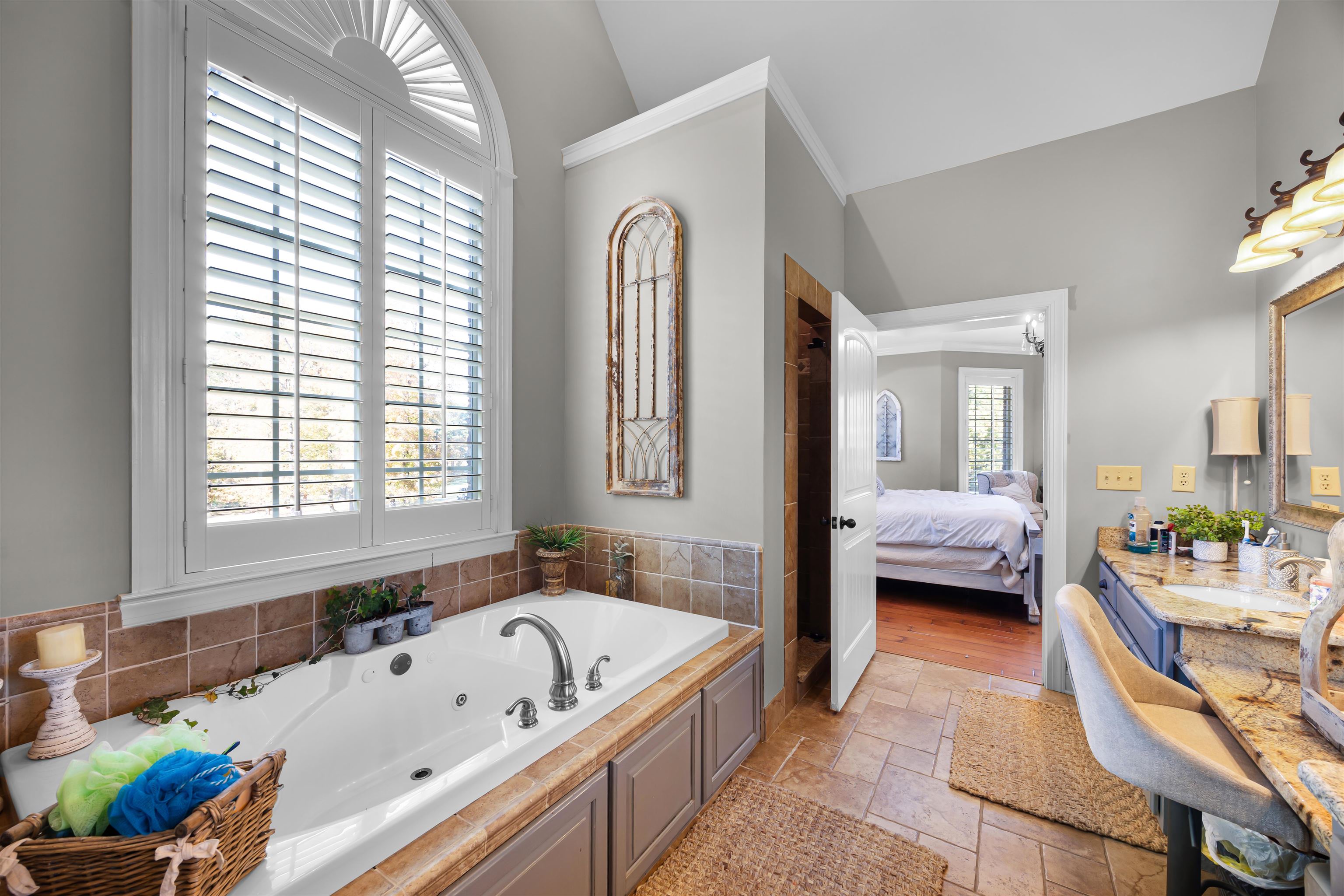 140 Legends Drive Counce, TN 38326 - Photo 17 of 30 a spacious bedroom with a bed and a window