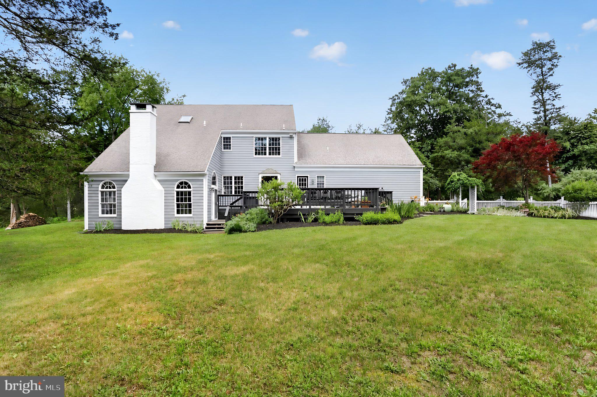 155 Seabrook Road Lambertville, NJ 08530 - Photo 39 of 44 Charming home with lush green surroundings.