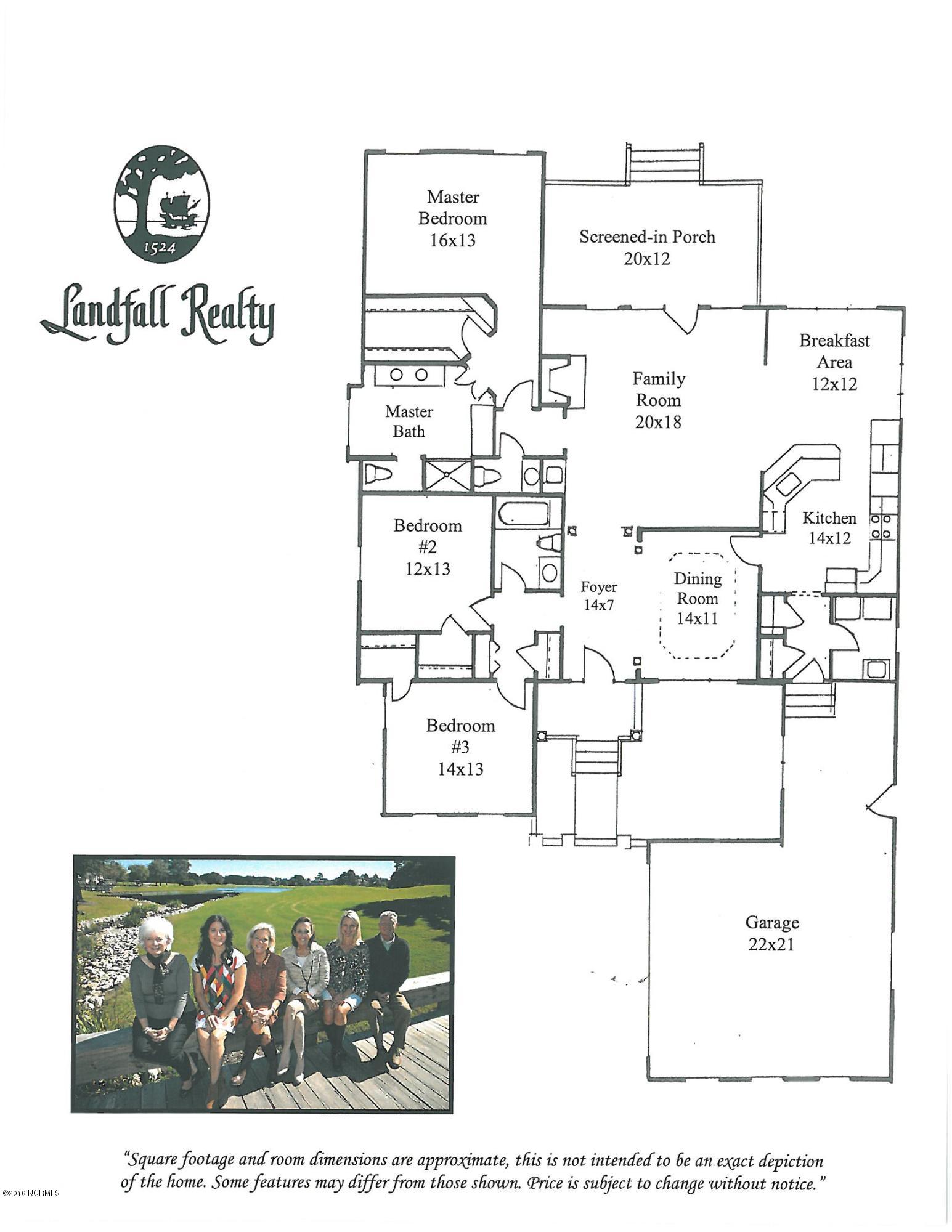 807 Fox Ridge Lane Wilmington, NC 28405 - Photo 30 of 30 Fox Ridge Floor Plan Picture