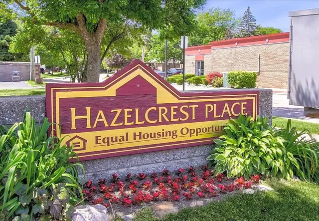 a sign on the side of a building