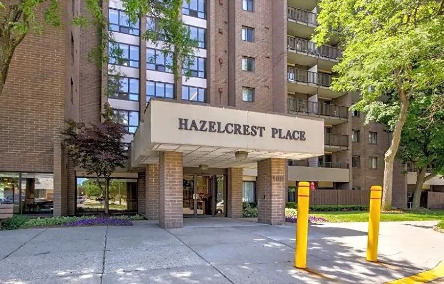 100 Hazelcrest Place Hazel Park, MI 48030 - Photo 10 of 10 a view of a building with street