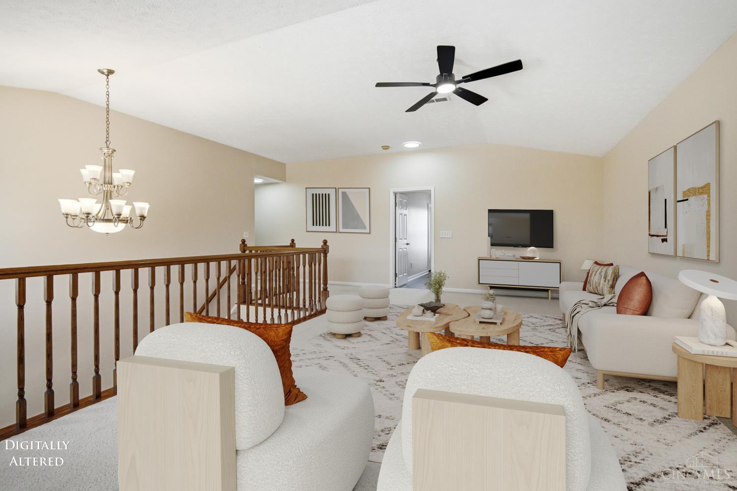 4431 Springfield Lane Mason, OH 45040 - Photo 21 of 52 Expansive upper-level loft, perfect for a TV lounge or home theater.