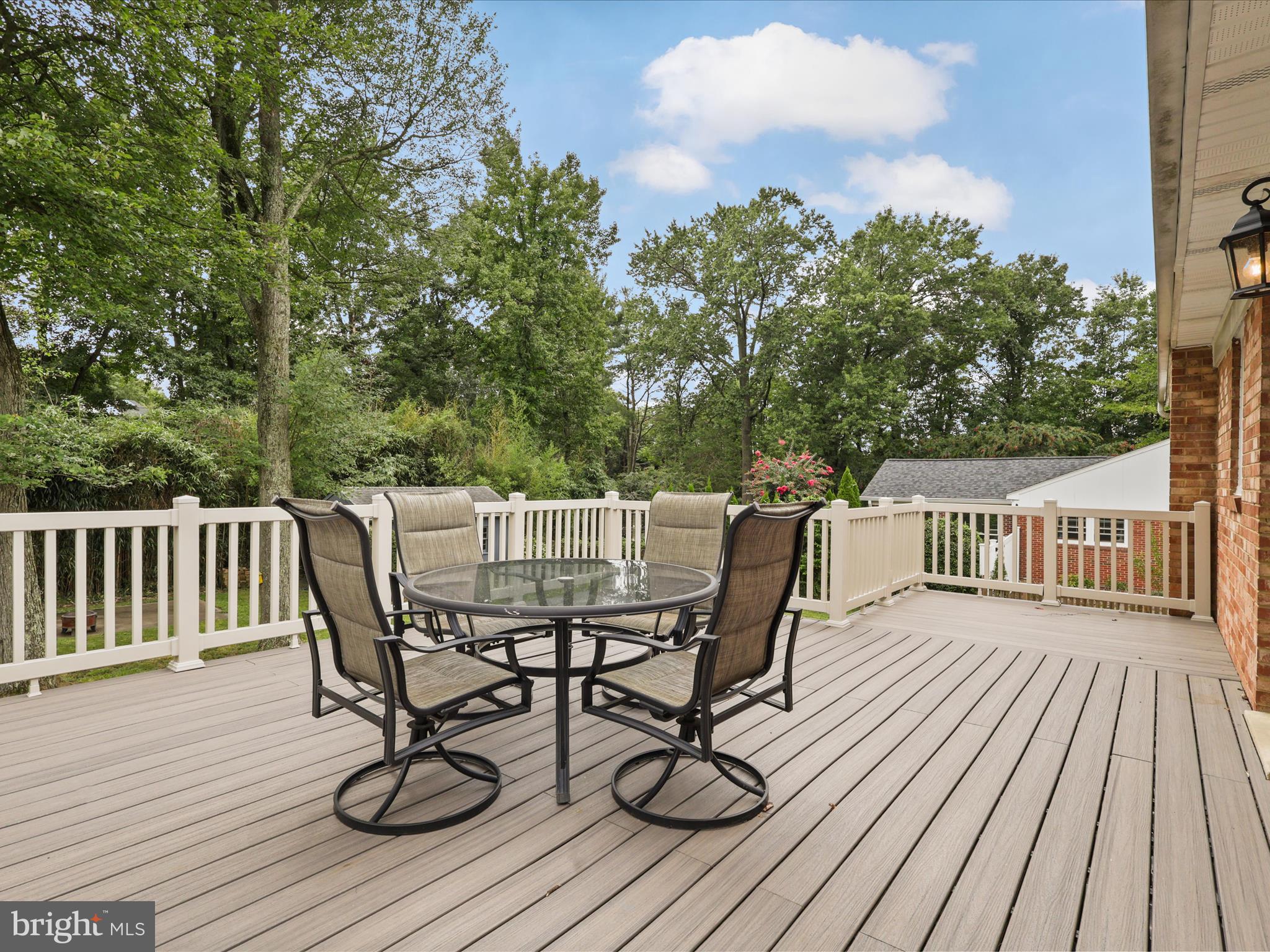 4417 Laurel Road Alexandria, VA 22309 - Photo 15 of 46 a view of a deck patio and outdoor seating