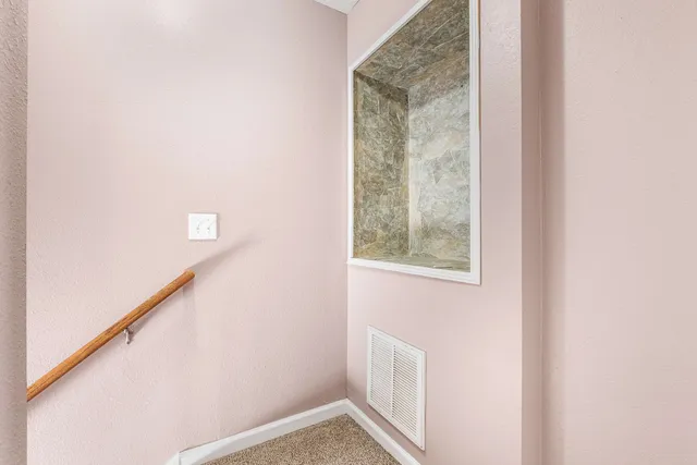 a view of front door