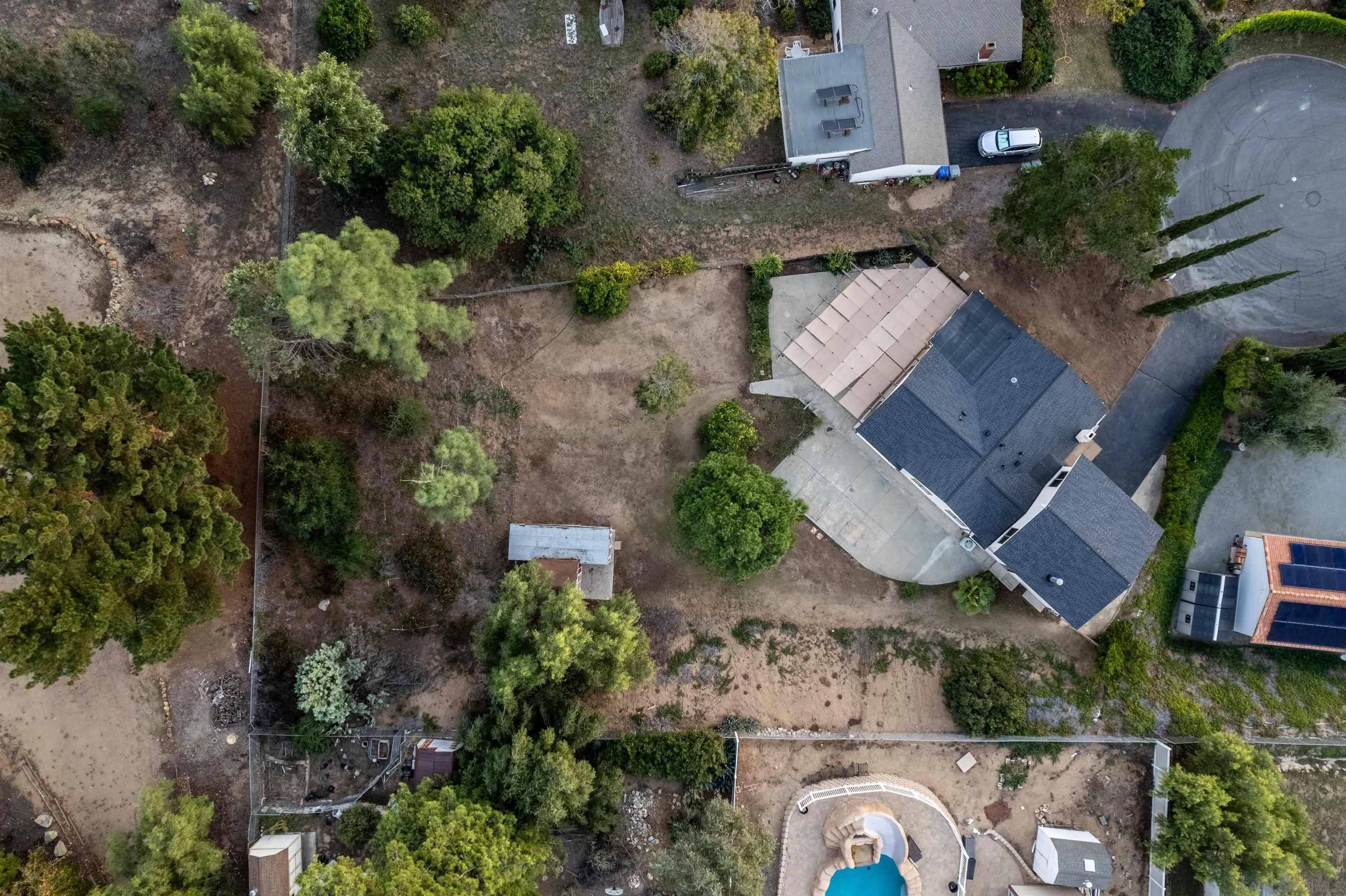 14537 Range Park Place Poway, CA 92064 - Photo 4 of 46 an aerial view of a house with outdoor space