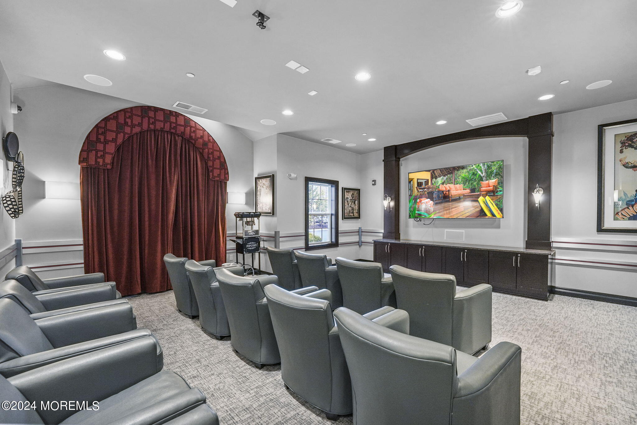 1434 Sierra Drive Hamilton, NJ 08619 - Photo 4 of 8 a living room with couches and a flat screen tv