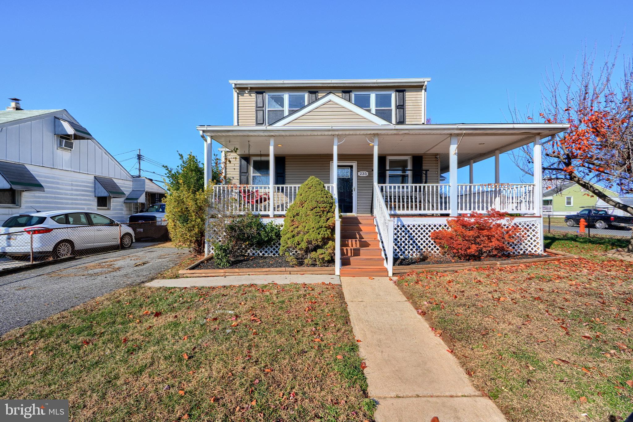 235 Pinewood Road Dundalk, MD 21222 - Photo 1 of 59 a front view of a house with garden
