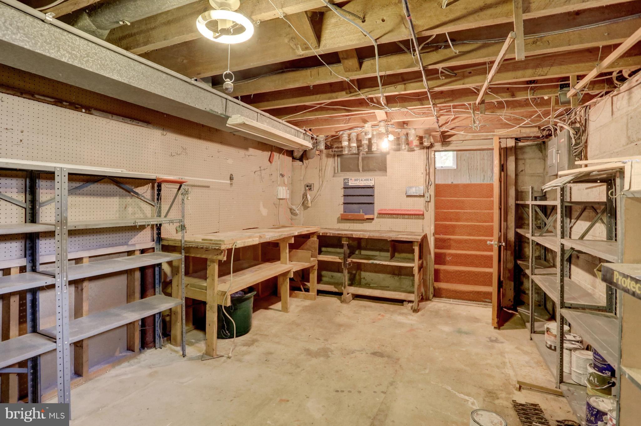 178 Park Road Pasadena, MD 21122 - Photo 21 of 23 Workshop in Lower Level