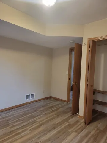 wooden floor in an empty room