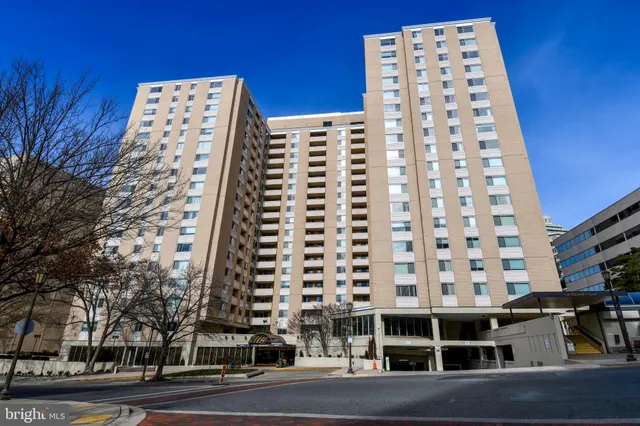 a front view of a building