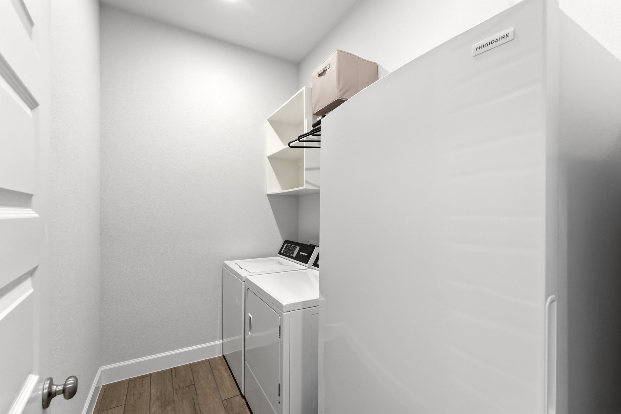 15618 Turtlehead Trail Conroe, TX 77302 - Photo 27 of 50 Utility Room Located Between Garage and Locker Area; Large Enough for your Appliances and Bright LED Lighting!