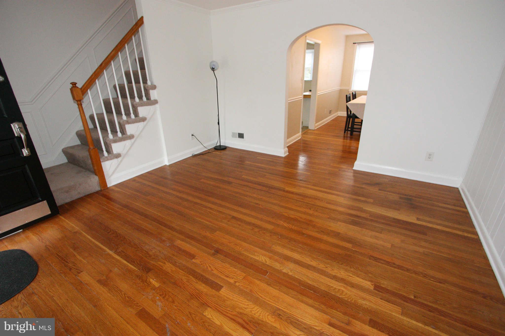 1606 Aberdeen Road Towson, MD 21286 - Photo 11 of 30 a view of empty room with wooden floor